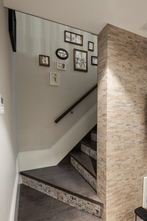蘇州鉑悅府165平四居室大戶型歐式風格裝修樓梯