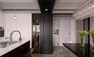 【枫雅装饰】山湖一号115平米三居室 现代简约风格装修 厨房