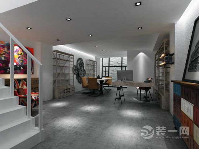 上海湖畔天下200平米别墅现代风格地下室1