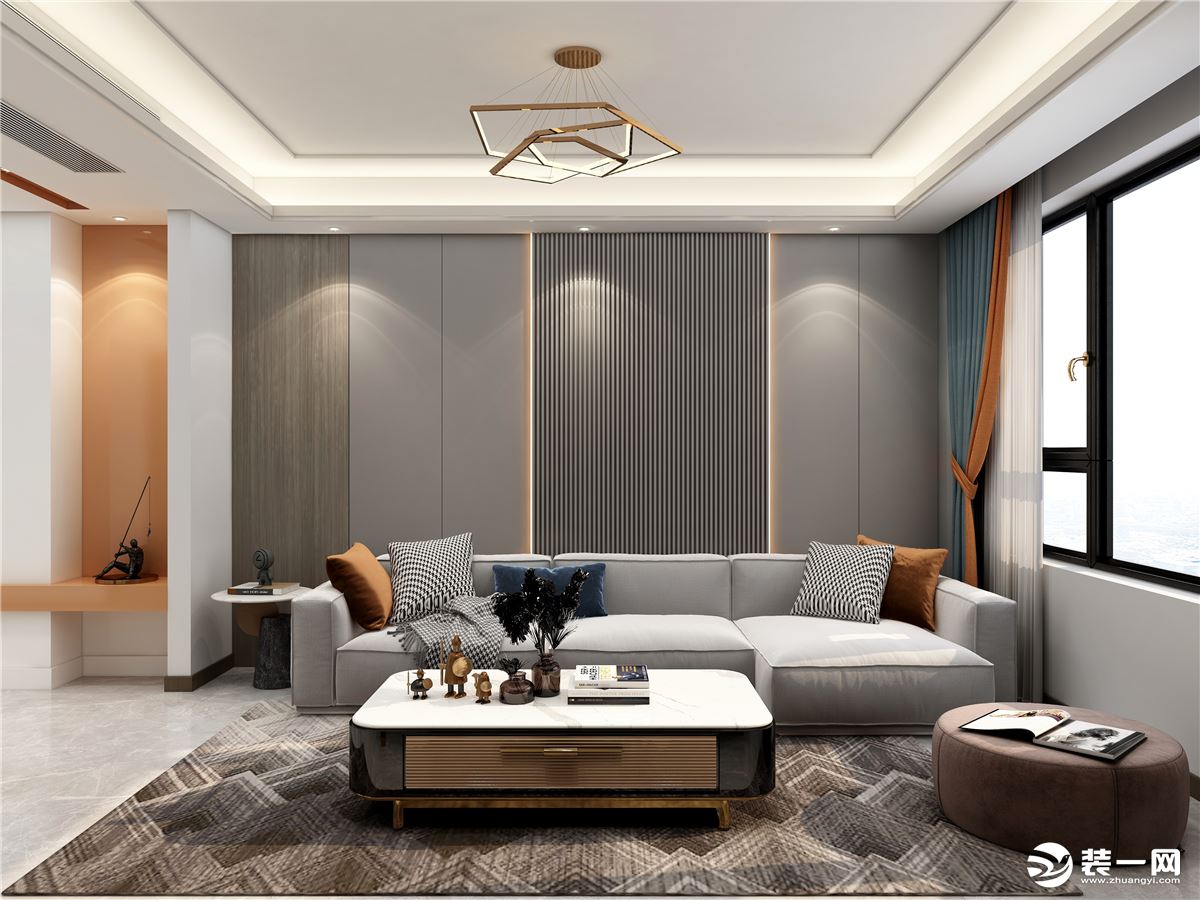 舒适而具有设计感的家具，也彰显出业主的工作以及生活的高品质追求。