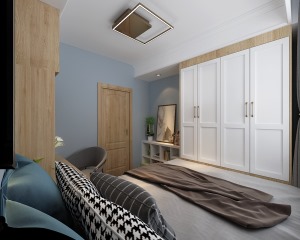 北卧室设计为榻榻米，该设计也是性价比超高。储物  休息  休闲  学习 也都可以得到满足。