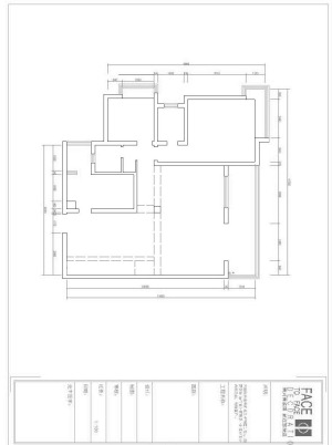 郑州远大理想城140平三居室新中式效果图原始结构效果图