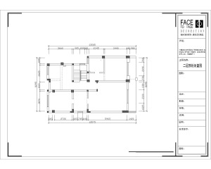 郑州北郊庄园别墅220平简约美式风格二层原始结构户型图展示