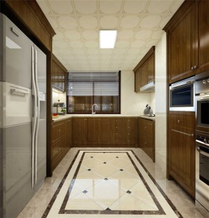 【微信：17353504997】振华海滨假日207平米欧式风格装修效果图厨房