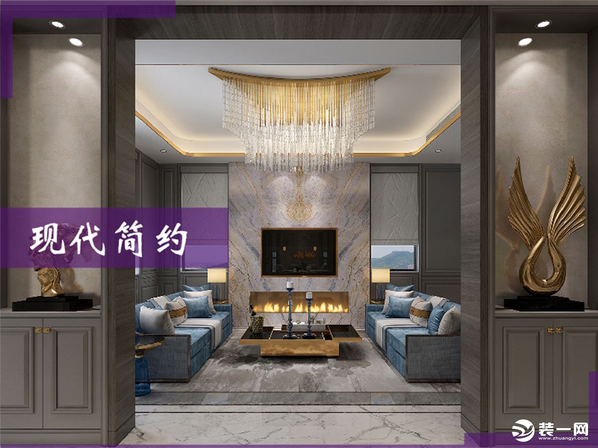 乔爱庄园项目装修设计案例展示，上海腾龙别墅设计作品