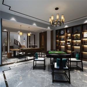 古涧堂项目装修设计案例展示，上海腾龙别墅设计作品