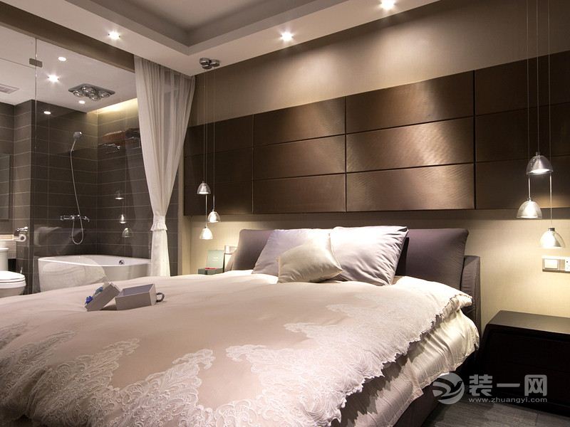 生活家装饰 保利港湾国际 96平 三居室 造价13万 现代风 卧