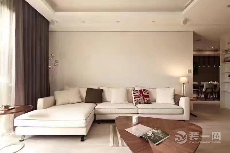 【重庆生活家装饰】保利香雪98平方现代简约风格案例沙发