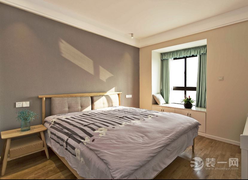 重庆生活家装饰 | 98m²北欧原木风格装修效果图 卧室