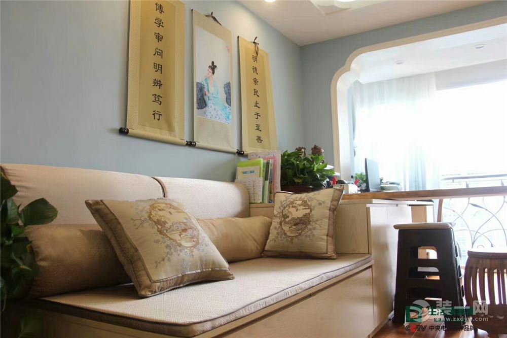 重庆生活家装饰 | 80m²现代风格装修实景图 沙发