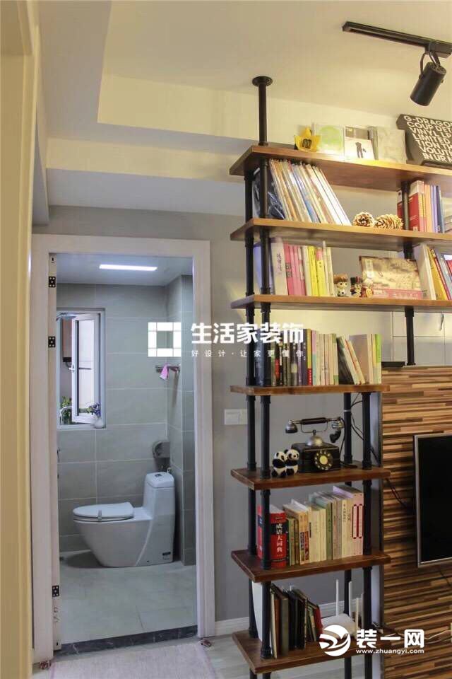 重庆生活家装饰 | 60m²LOFT风格装修实景图 卫生间