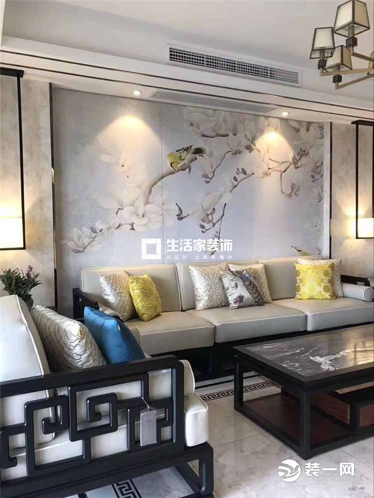 重庆生活家装饰 | 龙湖原著 新中式风格完工案例 沙发