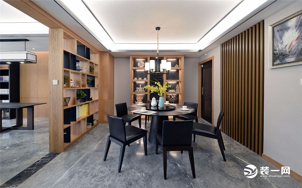 重庆生活家装饰 | 280m2新中式别墅装修案例 餐桌