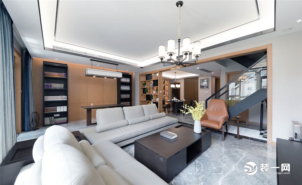 重庆生活家装饰 | 280m²新中式别墅装修案例 沙发