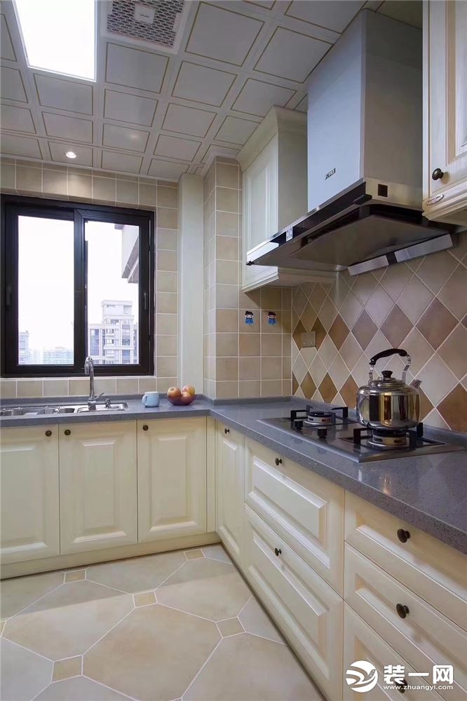 重庆生活家装饰|120平方现代美式风格装修案例 厨房