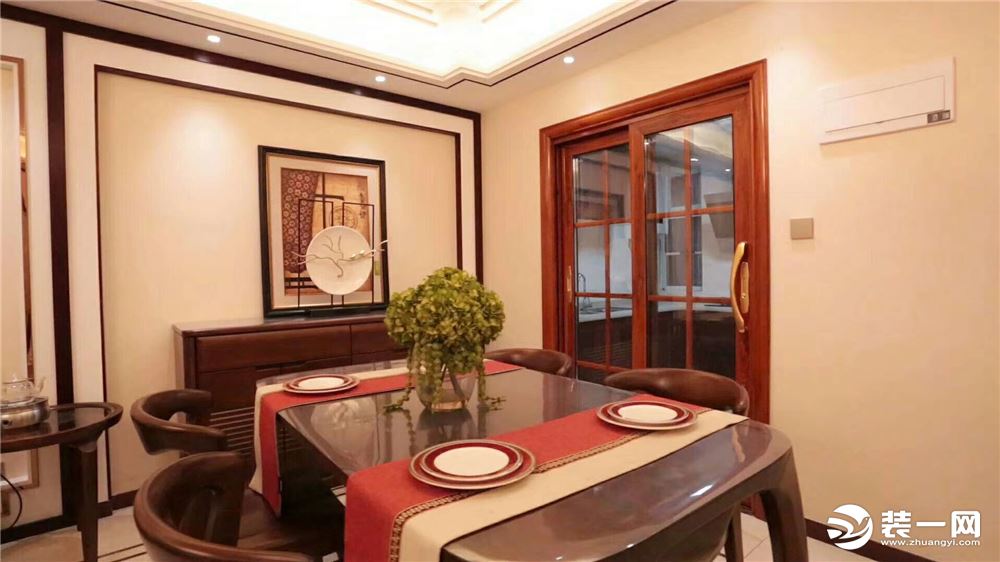 生活家装饰 | 128m²新中式风格案例设计 餐桌