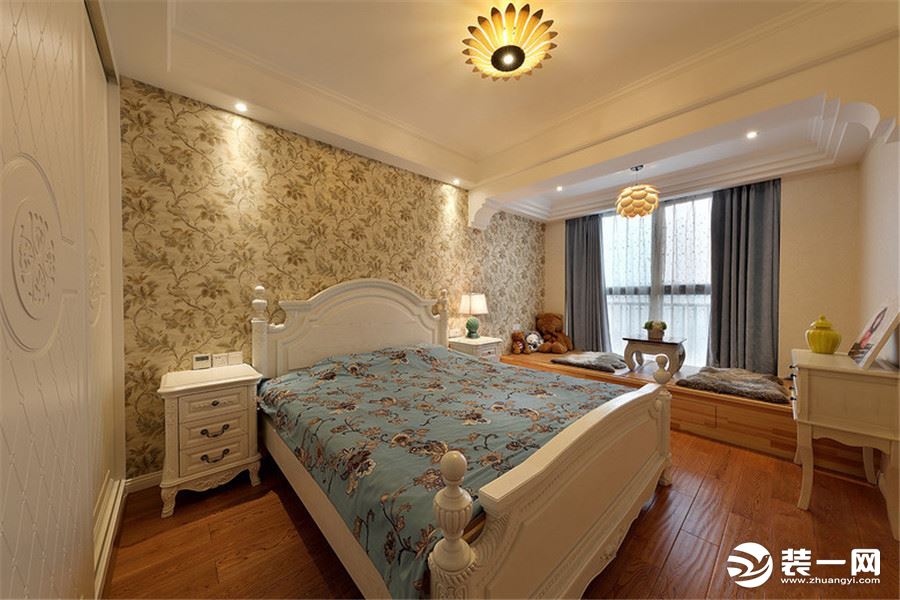 重庆生活家装饰 | 89m2跃层（实得136）美式风格跃层装修案例  卧室