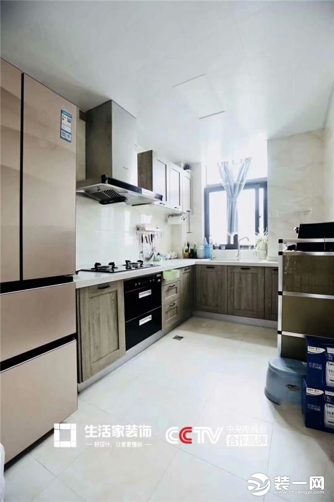 重庆生活家装饰  | 江与城 110m²简美风格装修设计案例  厨房