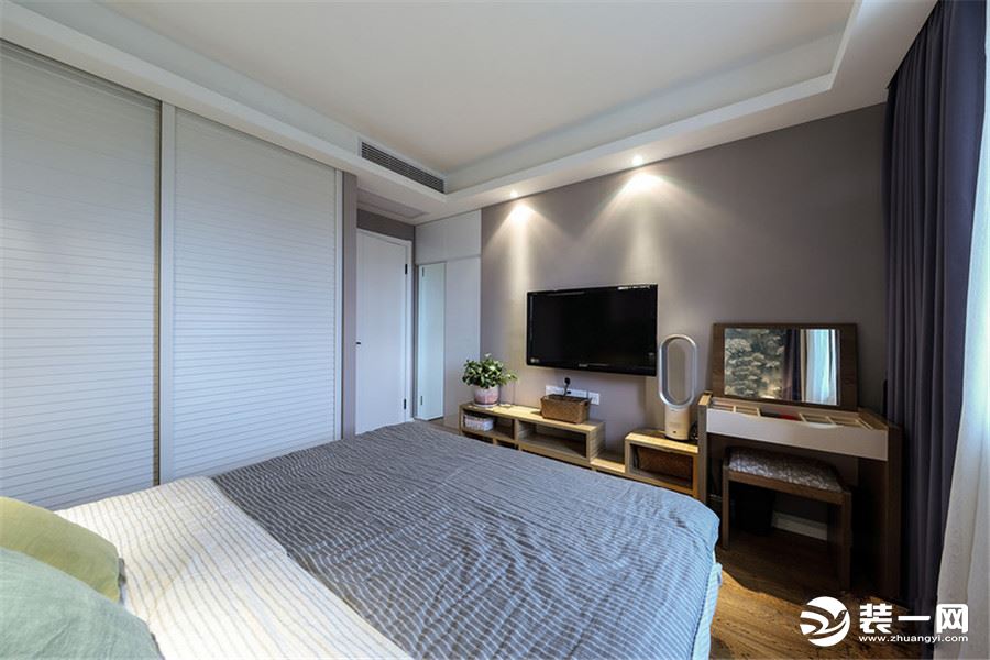 重庆生活家装饰 | 69m2现代简约风格装修风格案例 卧室