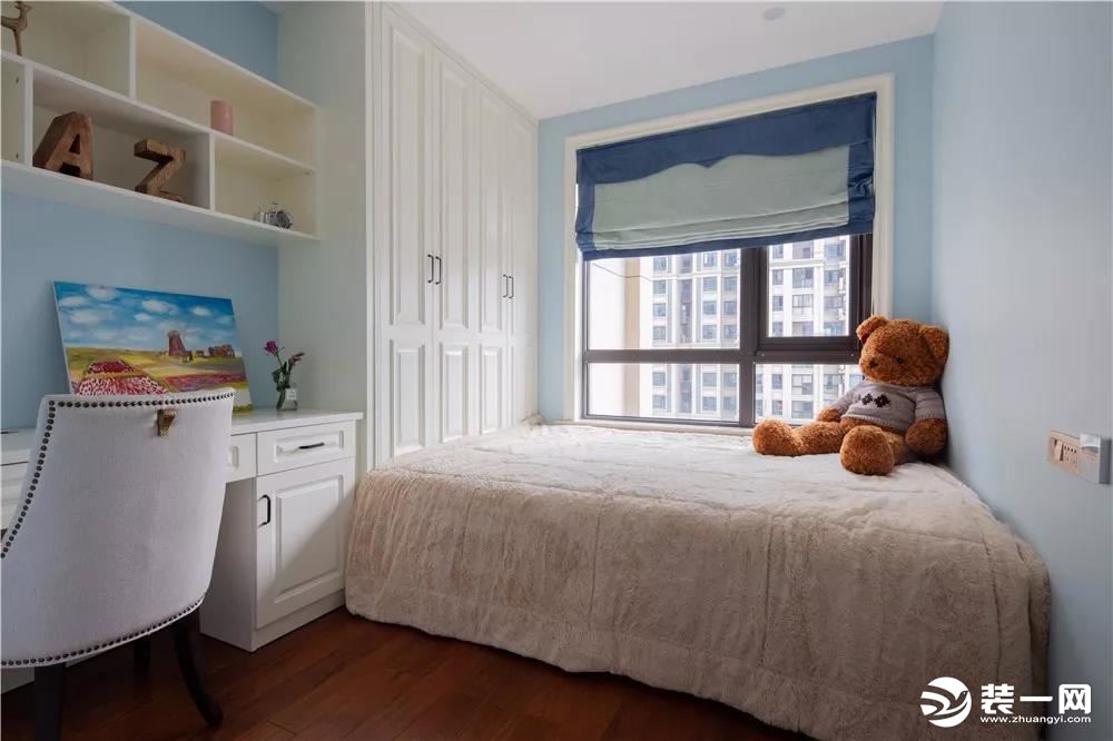 重庆生活家装饰 | 158平方大平层简约美式风格装修案例  儿童房