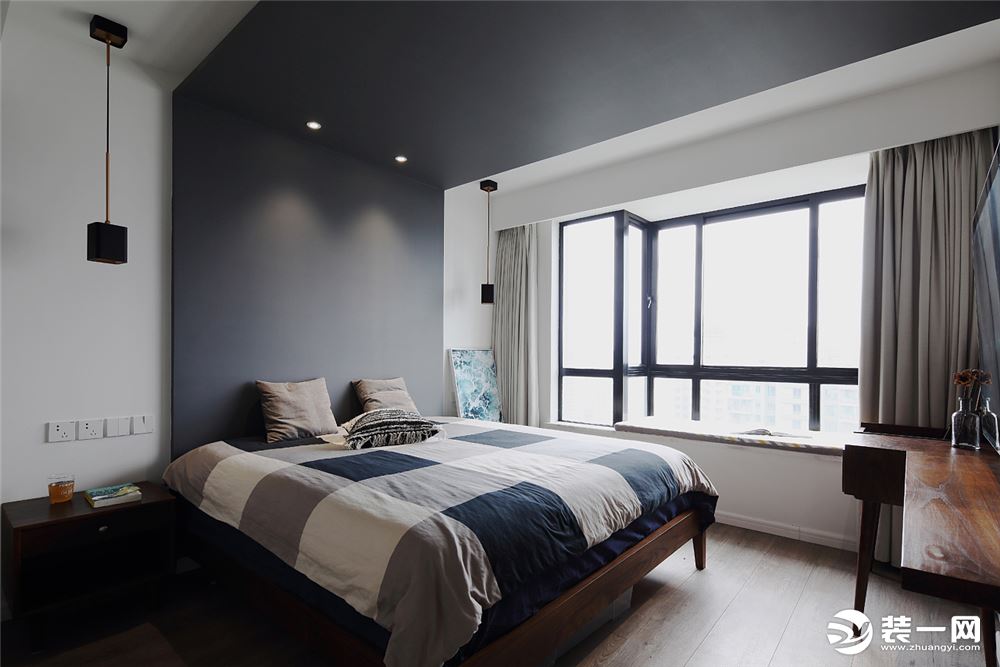 重庆生活家装饰 | 120m²北欧工业混搭风格设计案例 卧室