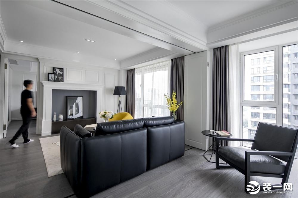 重庆生活家装饰 | 135m²现代美式风格装修设计案例   沙发
