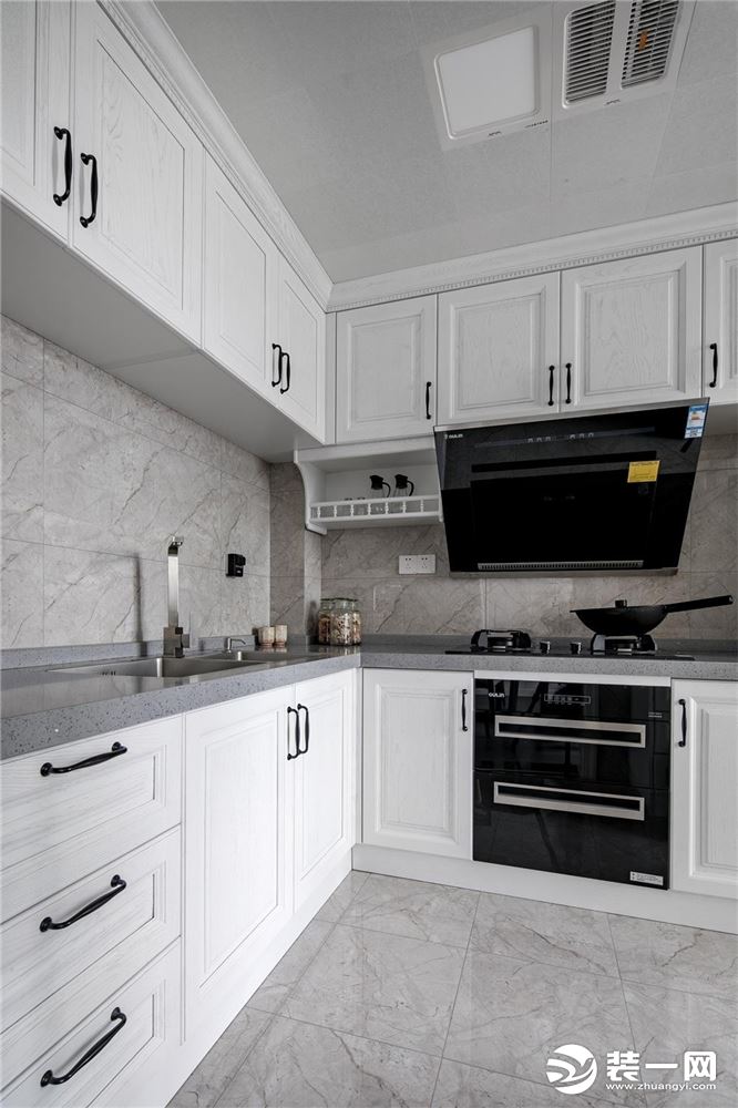 重庆生活家装饰 | 135m²现代美式风格装修设计案例   厨房
