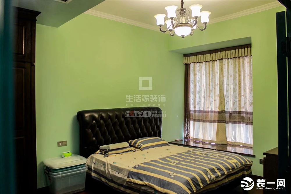 重庆生活家装饰 | 江南小区182m2美式风格装修实景 卧室
