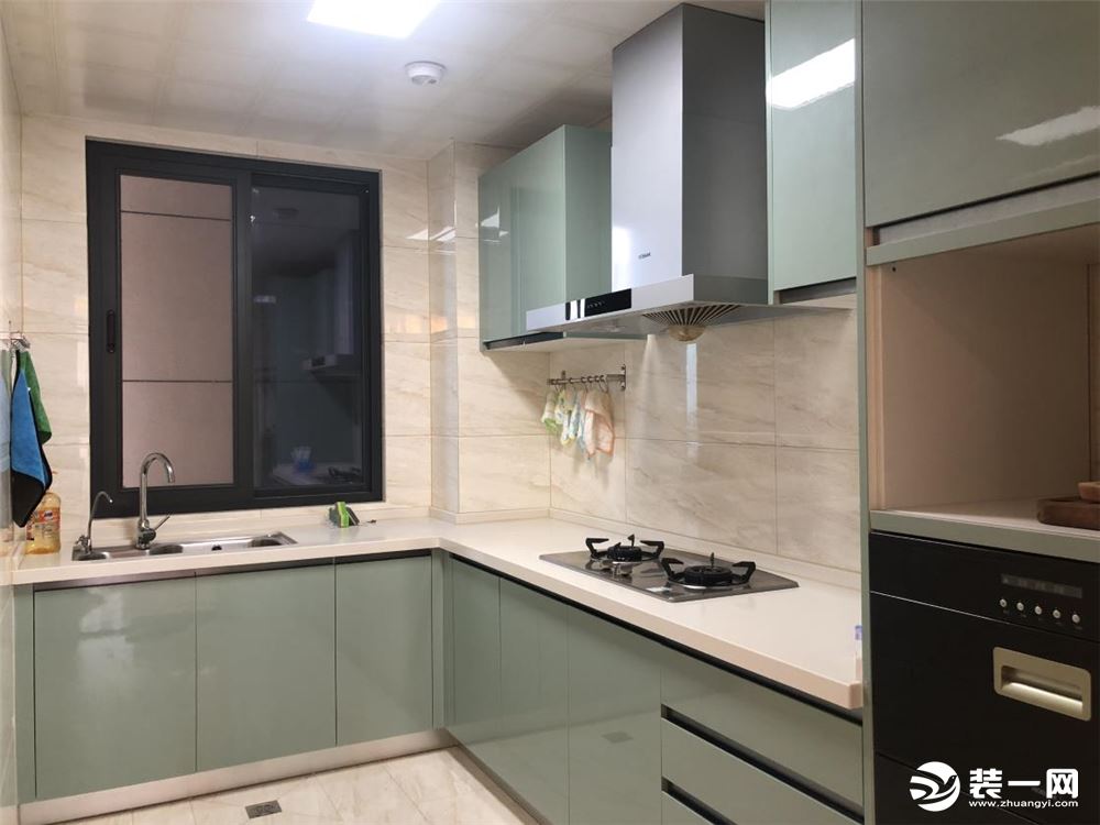 重庆生活家装饰 御龙天峰74平方两居室新中式风格设计厨房效果图 