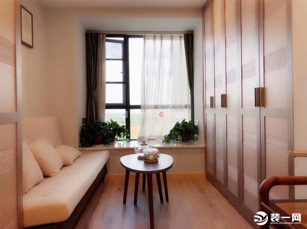 【重庆生活家装饰】 鲁能星城外滩  130平  新中式风格 客厅