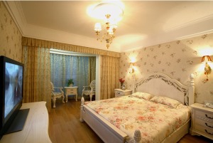 【重庆生活家装饰】老小区旧房翻新欧式风格装修效果图-卧室