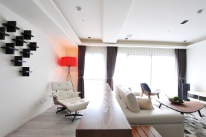 重庆生活家装饰 | 119m²北欧风格装修效果图 -沙发