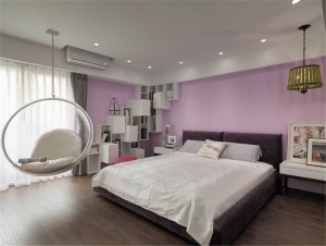 重庆生活家装饰 | 108m²现代风格装修效果图 卧室