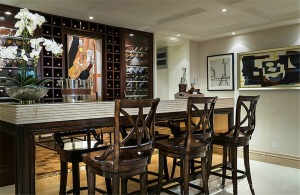 重庆生活家装饰 | 132m²混搭风格装修效果图 餐桌