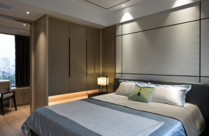 重庆生活家装饰 | 130m²现代风格装修效果图 卧室