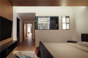 重庆生活家装饰 | 133m²现代风格装修效果图 卧室