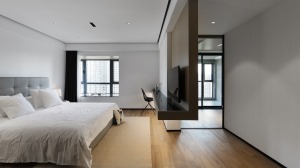 重庆生活家装饰 | 130m²中庚城现代风格装修案例  卧室