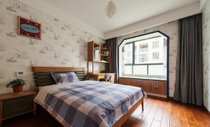 生活家装饰|130m²时尚新中式风格案例 卧室