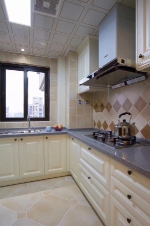 重庆生活家装饰|120平方现代美式风格装修案例 厨房