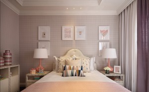 重庆生活家装饰 | 130m2现代美式风格装修设计案例 卧室