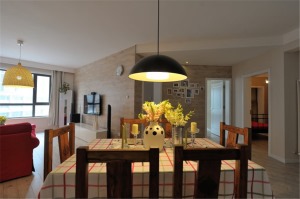 重庆生活家装饰 | 小户型三居室现代风格设计案例-餐桌