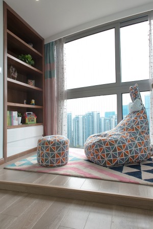 重庆生活家装饰 | 150m2现代简约港式风情设计案例  书房