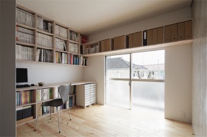 重庆生活家装饰 | 90m² 日式风格装修案例  书房