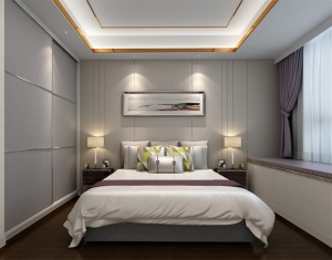 重庆生活家装饰 | 130m²轻奢现代风格案例设计 卧室