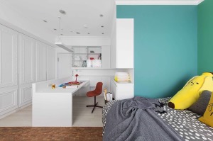 重庆生活家装饰 | 130m²简约法式风格装修设计案例  卧室