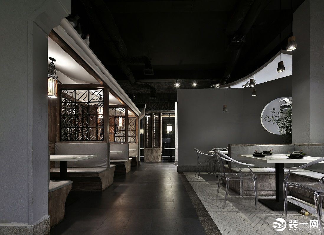 古雅，简洁，专为高端人士服务的中式餐厅