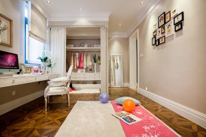 上海四居室150平美式輕奢風格兒童房裝修效果圖