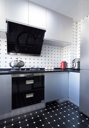 美加格装饰 二居室 75平 现代风格 厨房