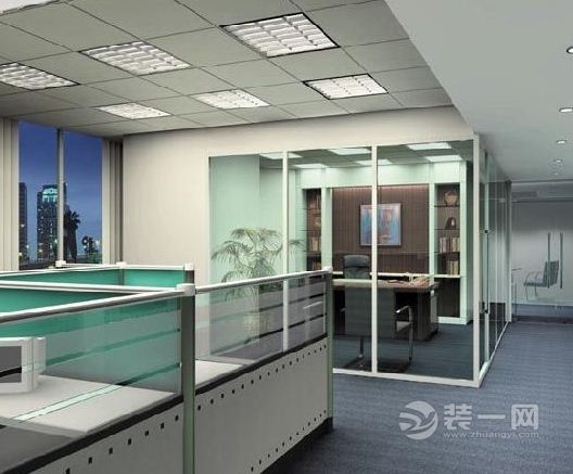 郑州IT网络公司室内装修效果图