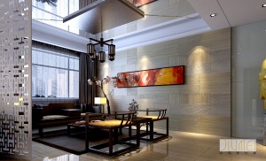 118平米现代风格三居室客厅图